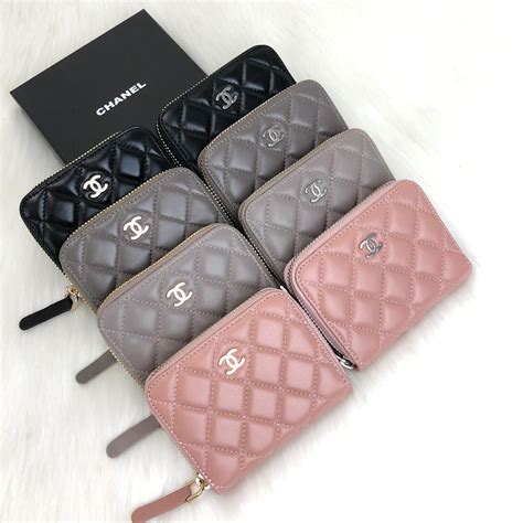 chanel zippy wallet